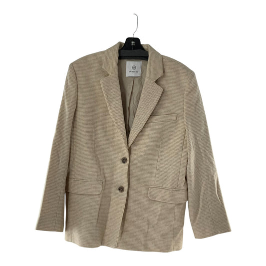 Anine Bing Sand and White Colored Blazer