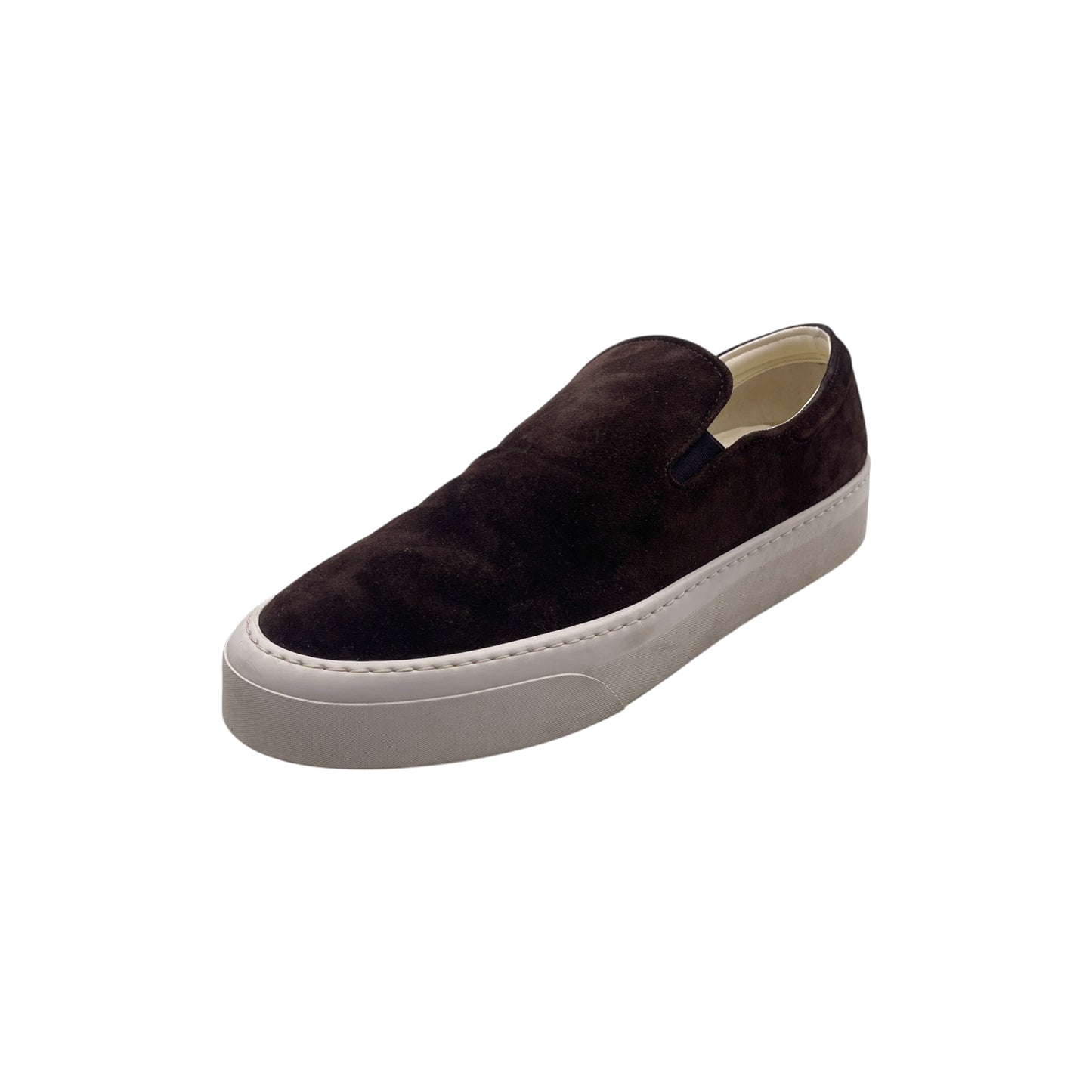 The Row Marie H Brown Suede Snkr