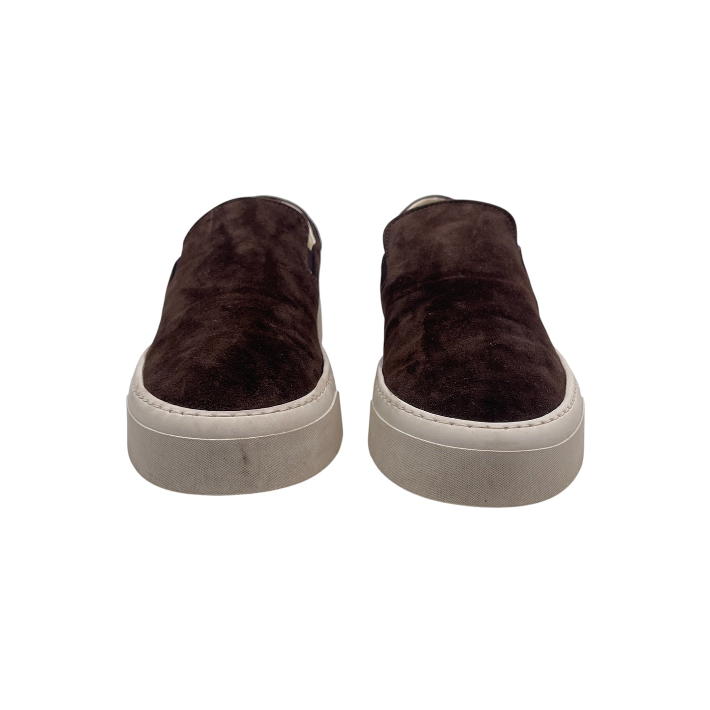 The Row Marie H Brown Suede Snkr