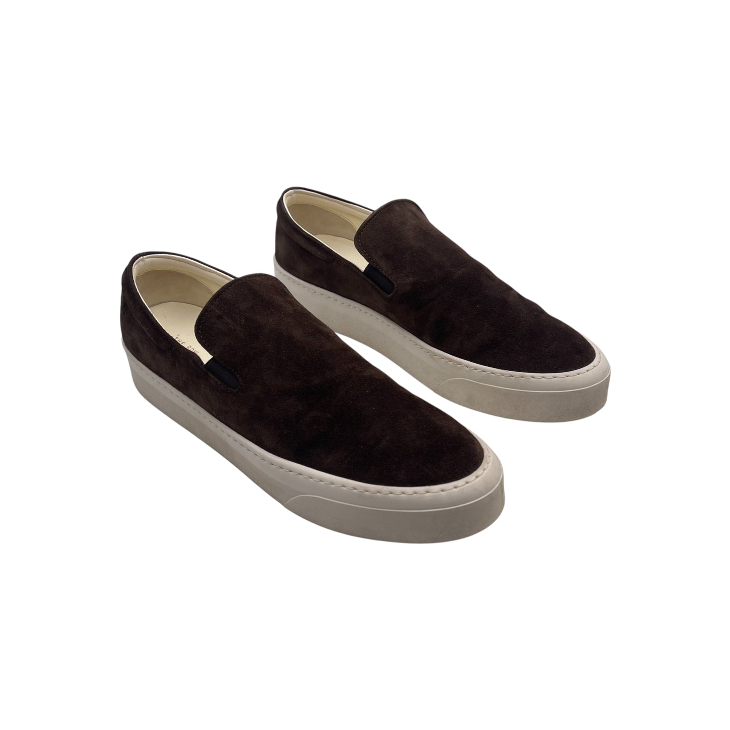 The Row Marie H Brown Suede Snkr