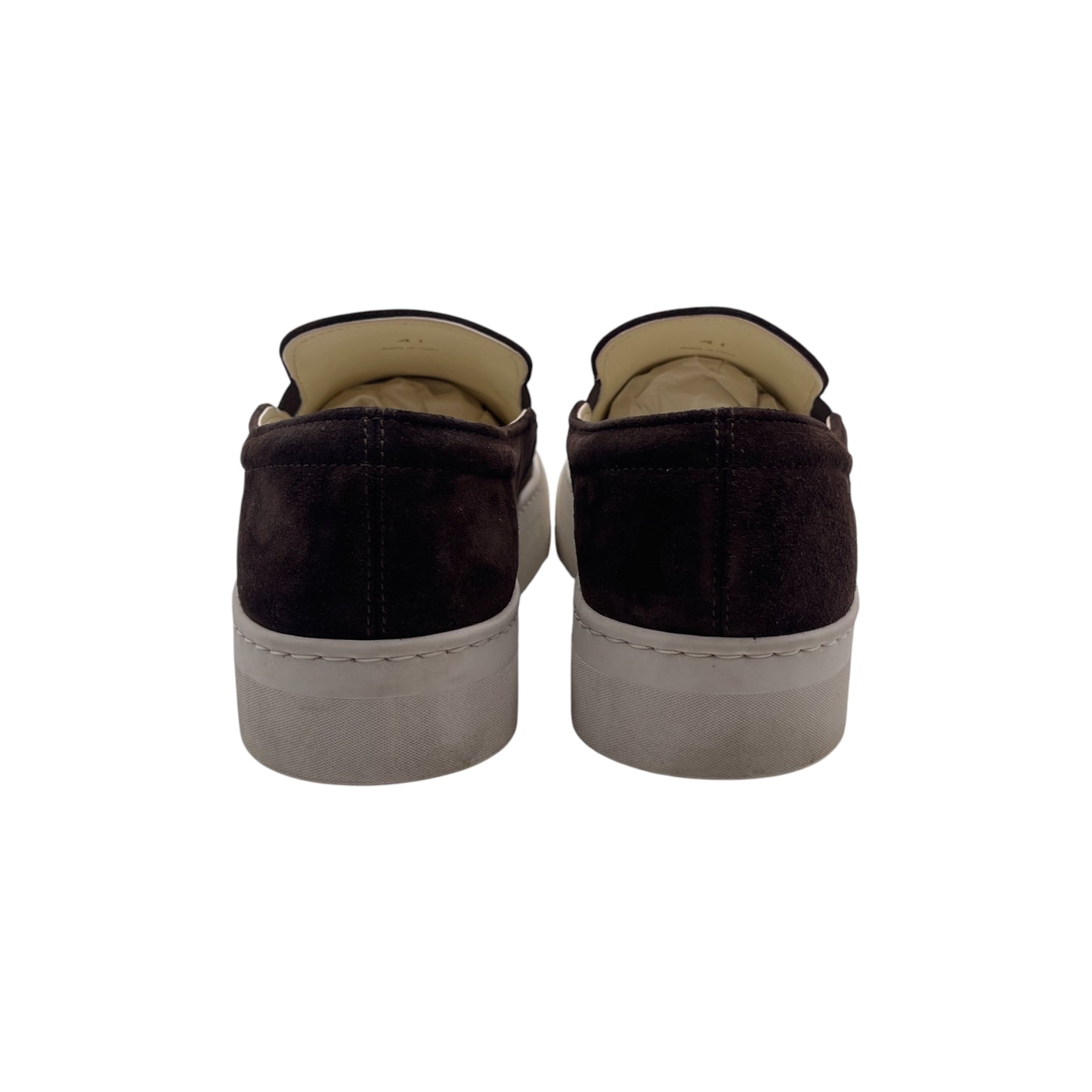 The Row Marie H Brown Suede Snkr