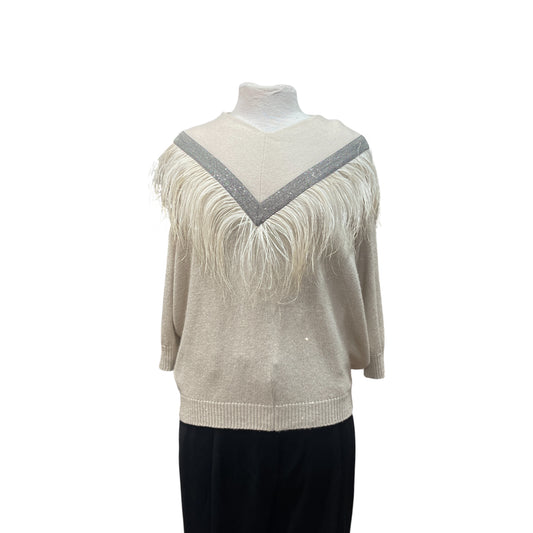 Brunello Cucinelli Cashmere Feather Sweater