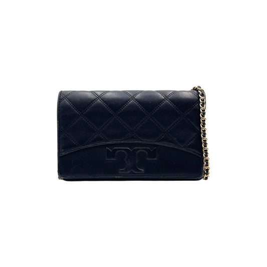 Tory Burch Savana Quilted Wallet Crossbody