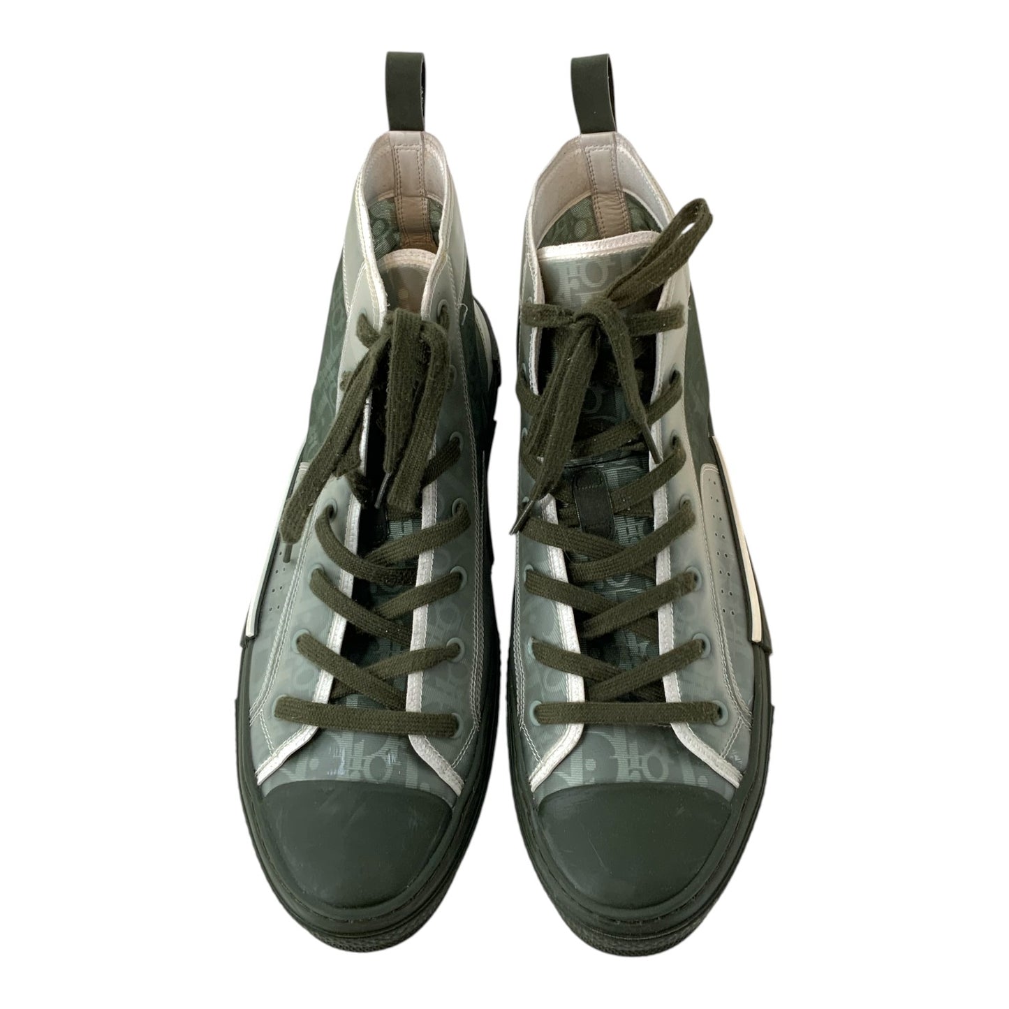 Dior B23 Oblique Canvas High-Top Sneakers
