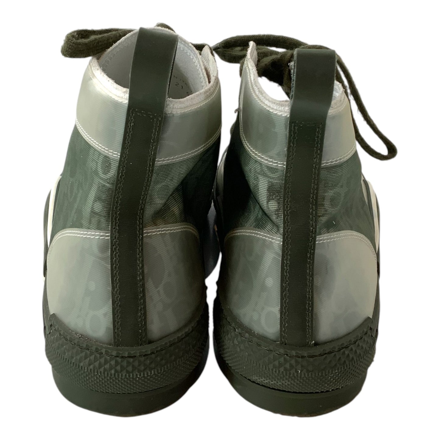 Dior B23 Oblique Canvas High-Top Sneakers