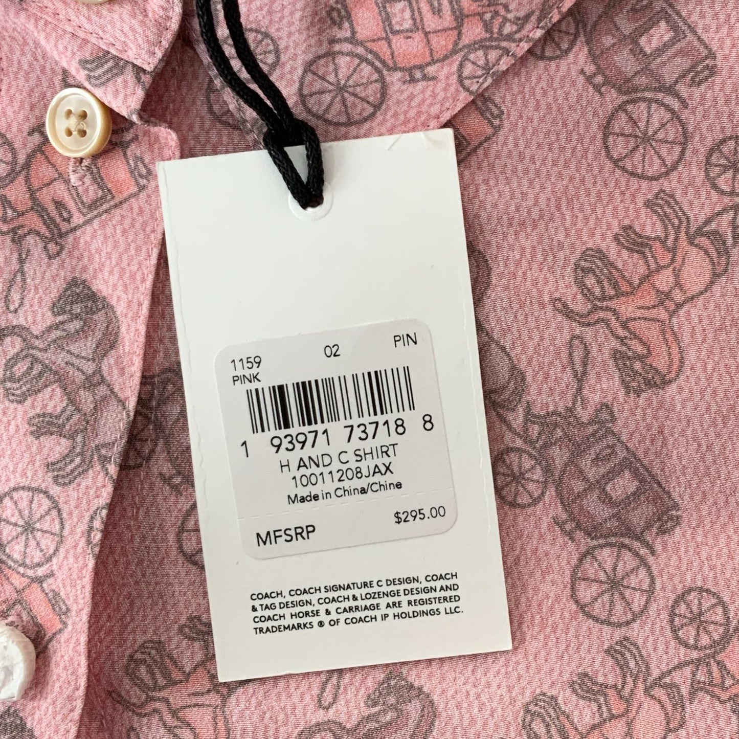 Coach H&C Button Up Shirt