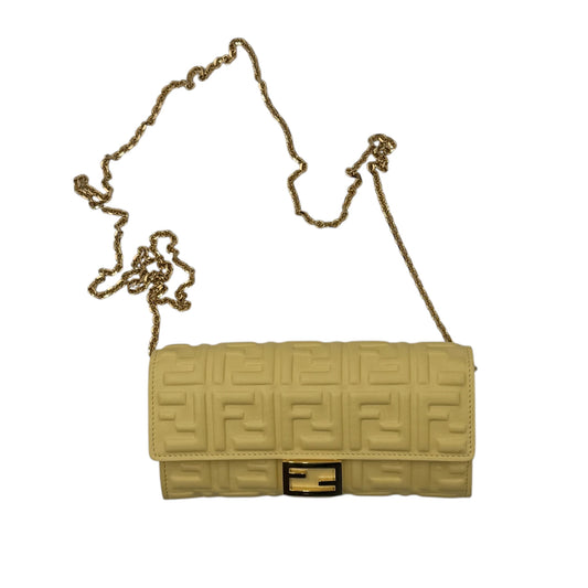 Fendi Baguette Continental Chain Wallet