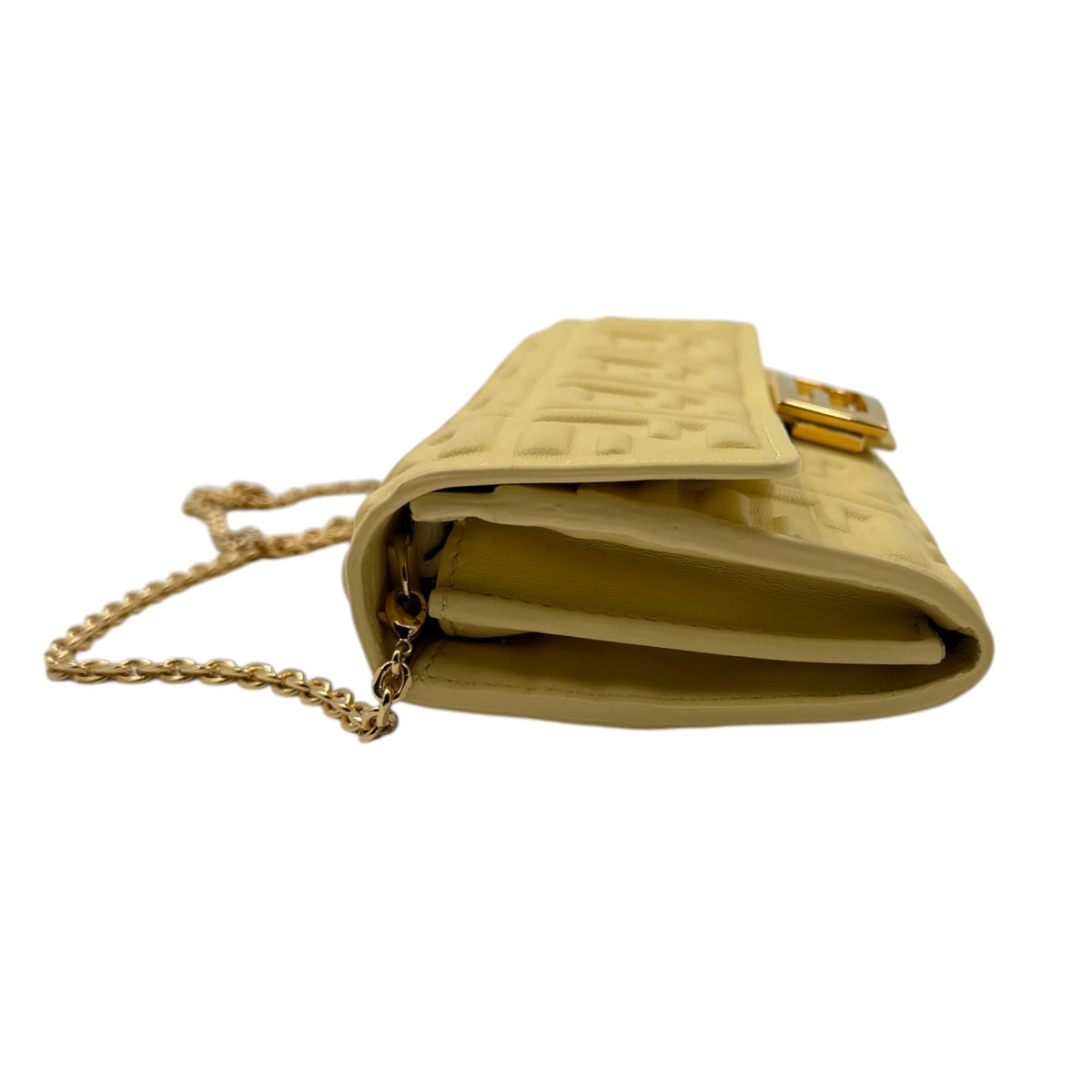 Fendi Baguette Continental Chain Wallet