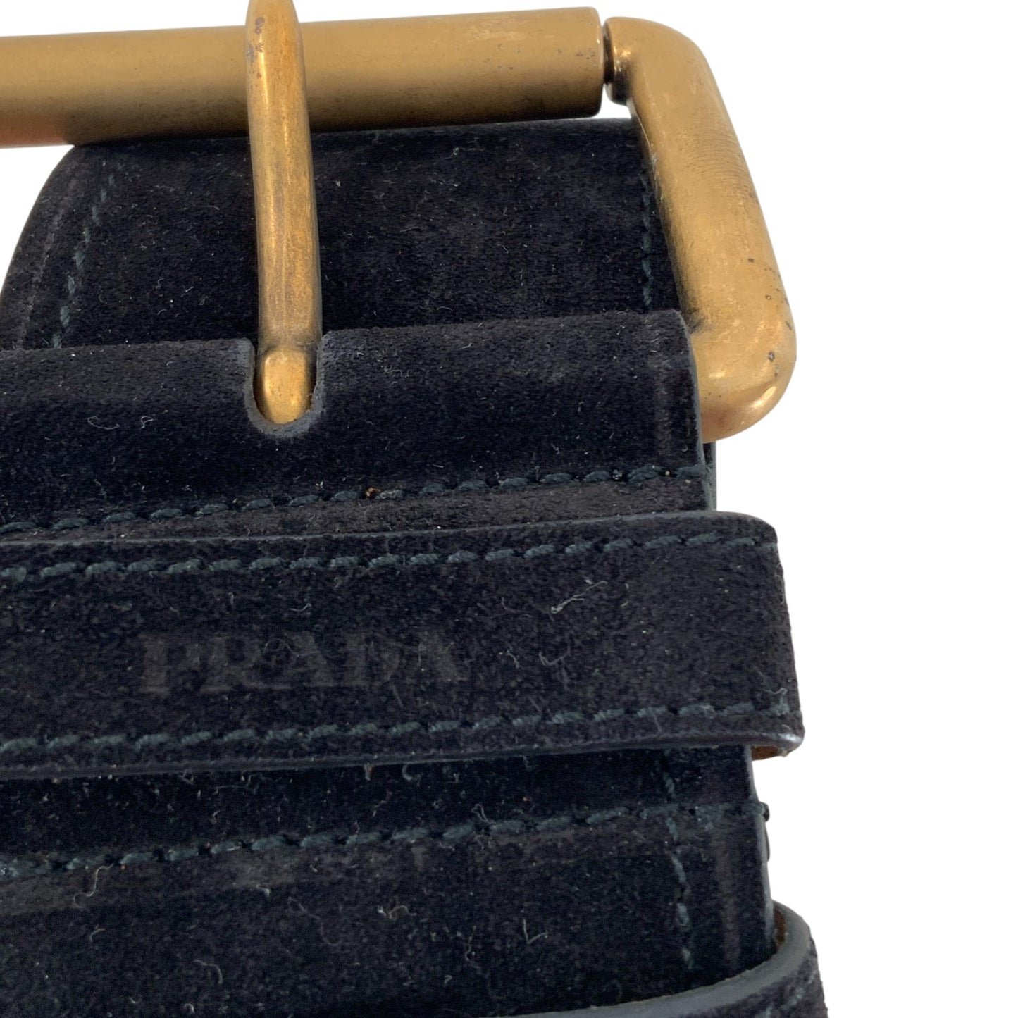 Prada Black Belt