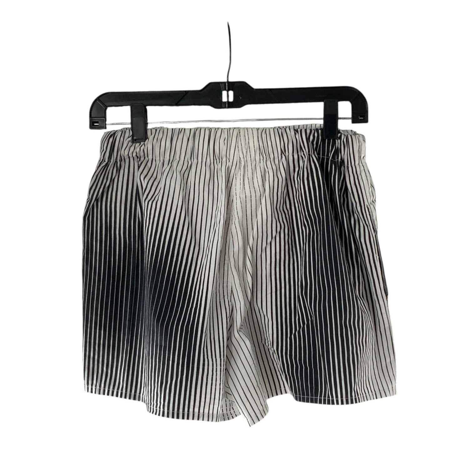 Prada Black and White Flowy Shorts