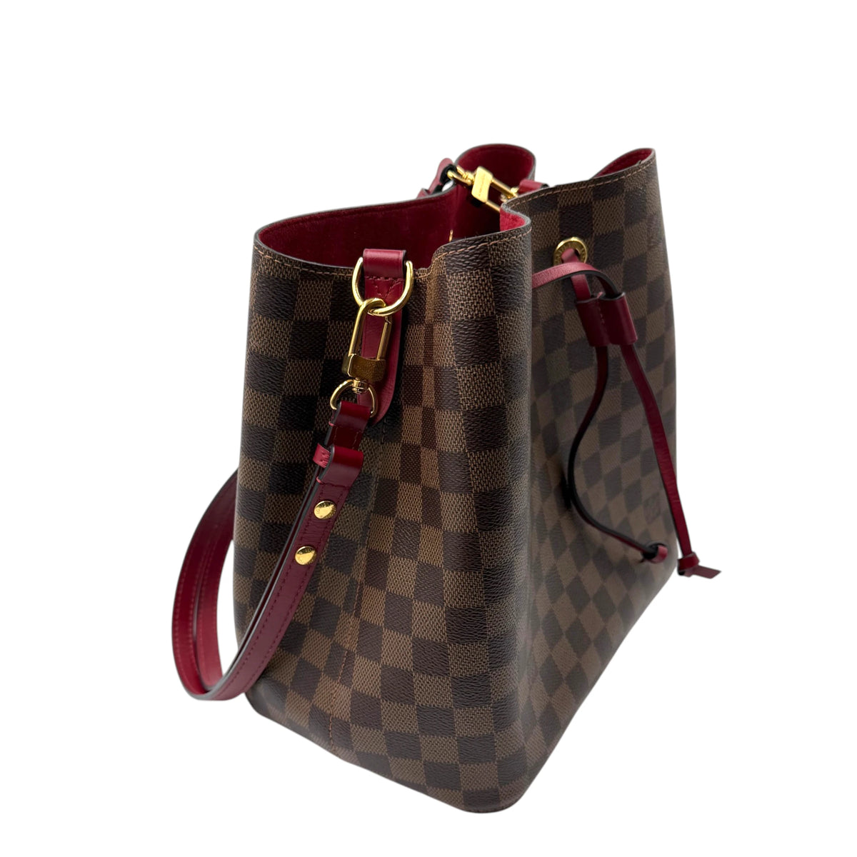 LV Damier Ebène NéoNoé MM Bucket Bag
