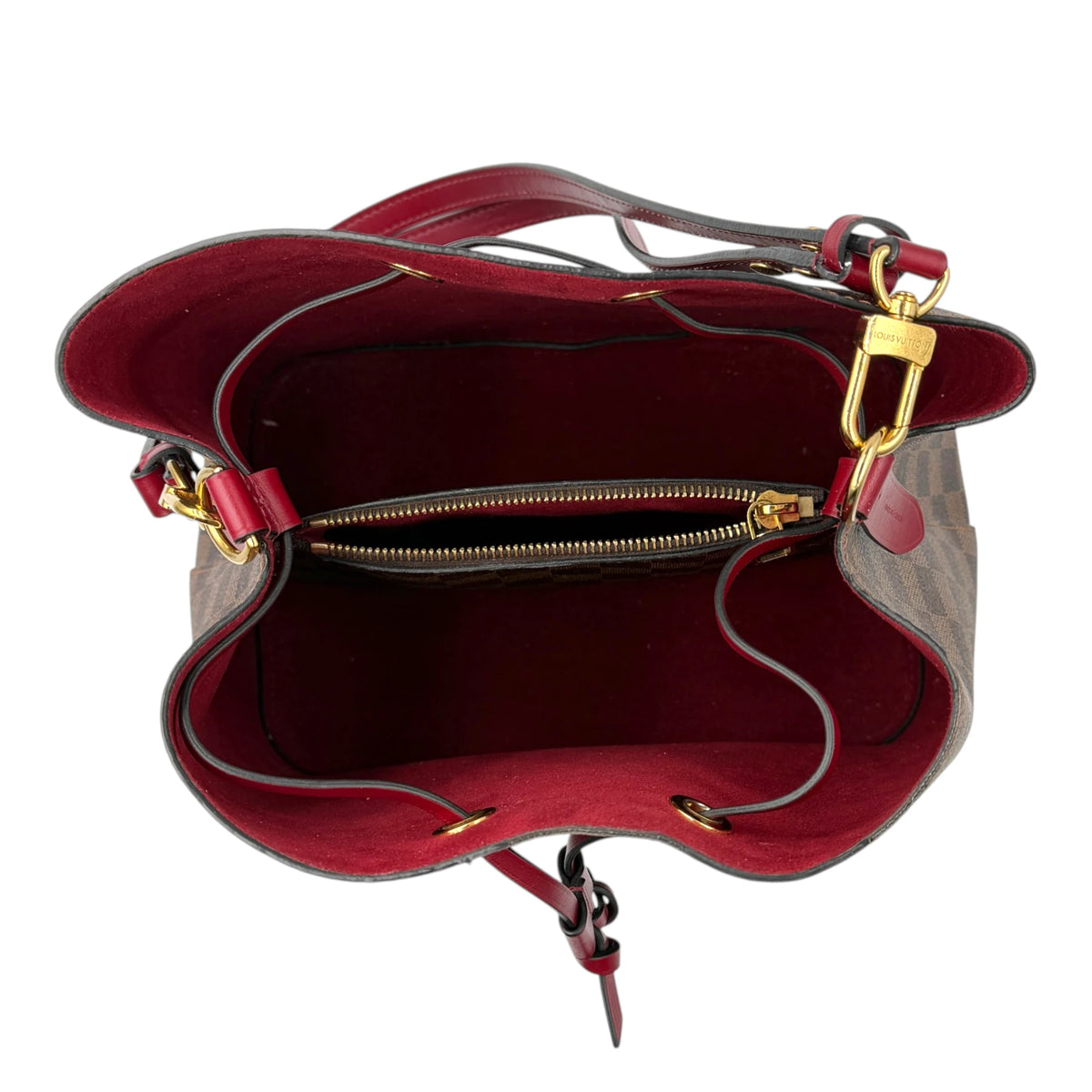 LV Damier Ebène NéoNoé MM Bucket Bag