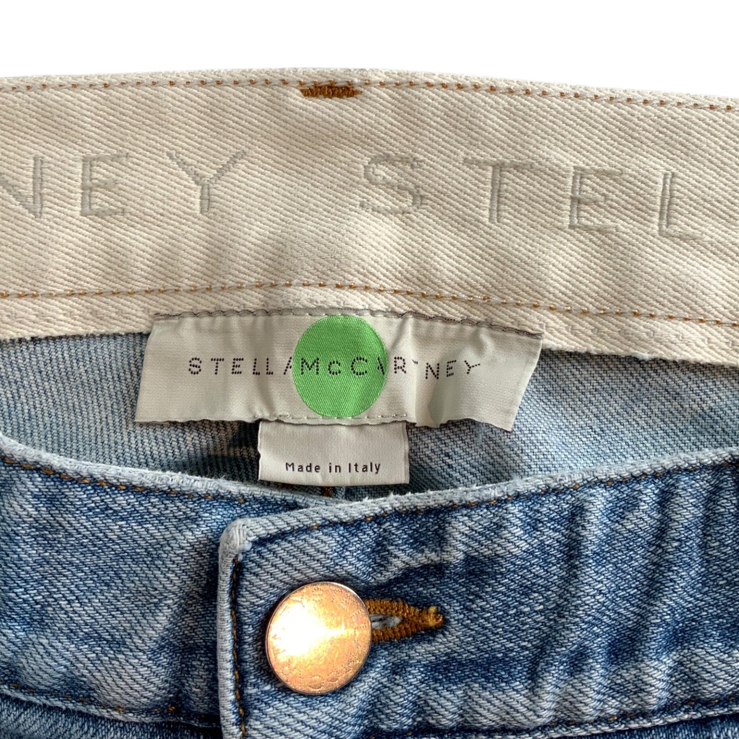 Stella McCartney Distressed Blue Jeans
