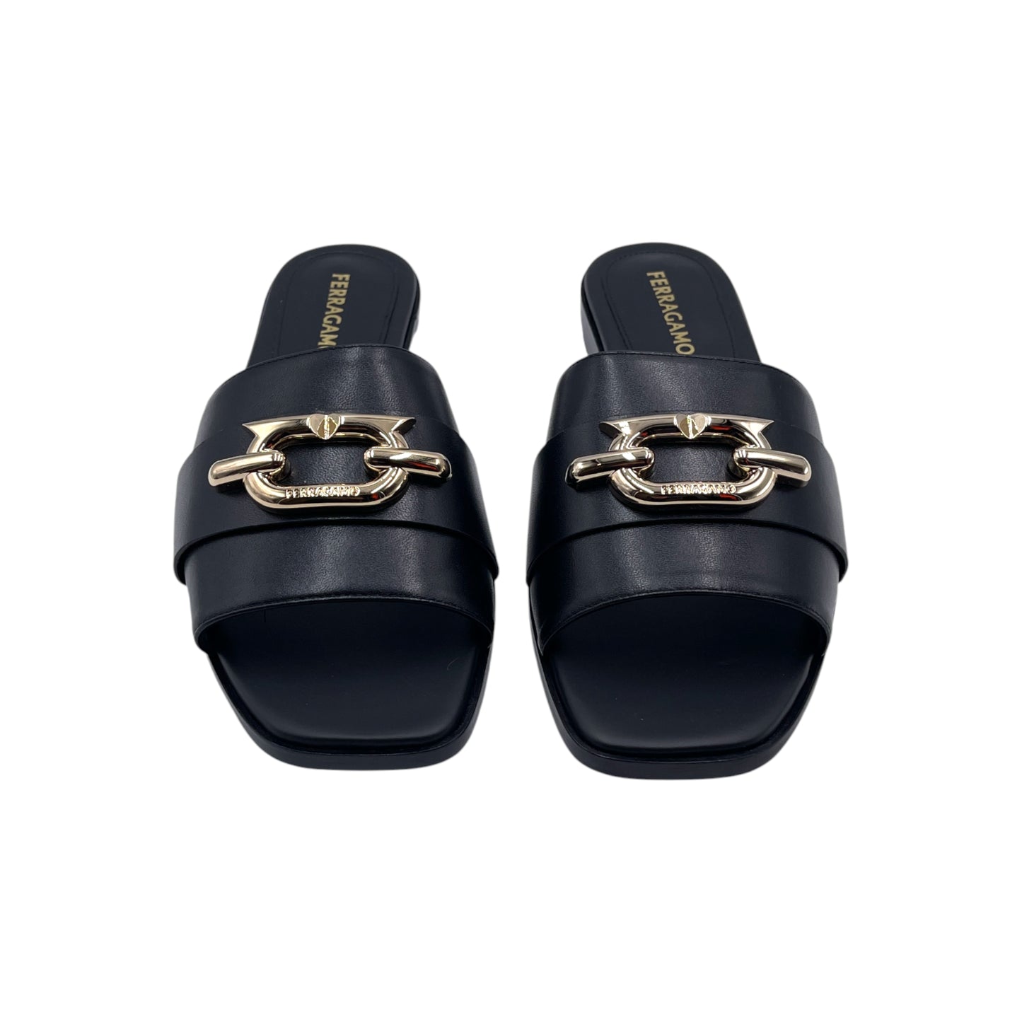 Ferragamo Priscilla leather Slide andal