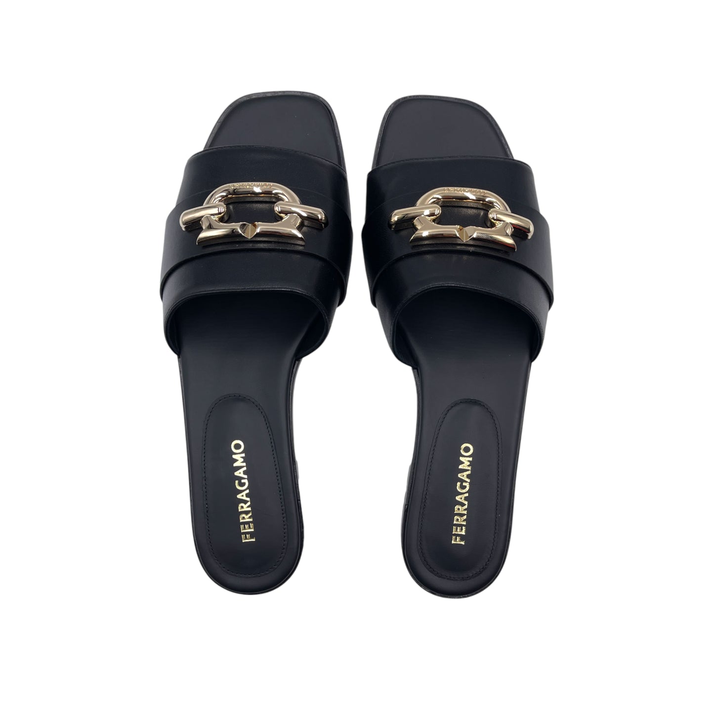 Ferragamo Priscilla leather Slide andal