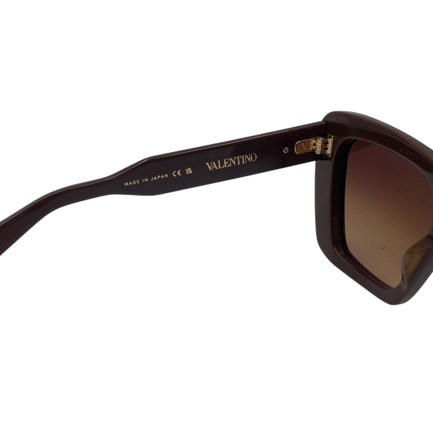 Valentino V-Gold Oversize Sunglasses