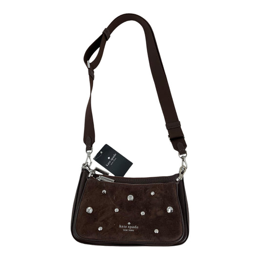 Kate Spade Duet Suede Stud Small Crossbody Bag