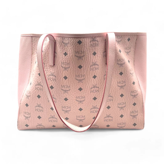 MCM Pink Visetos Tote