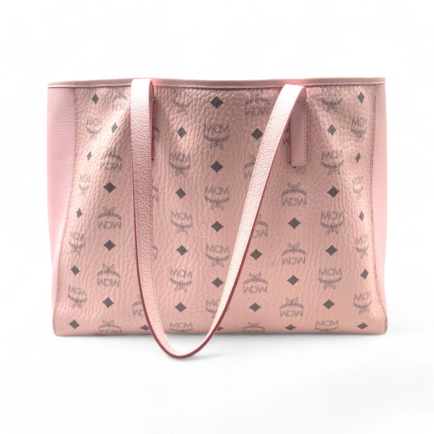 MCM Pink Visetos Tote