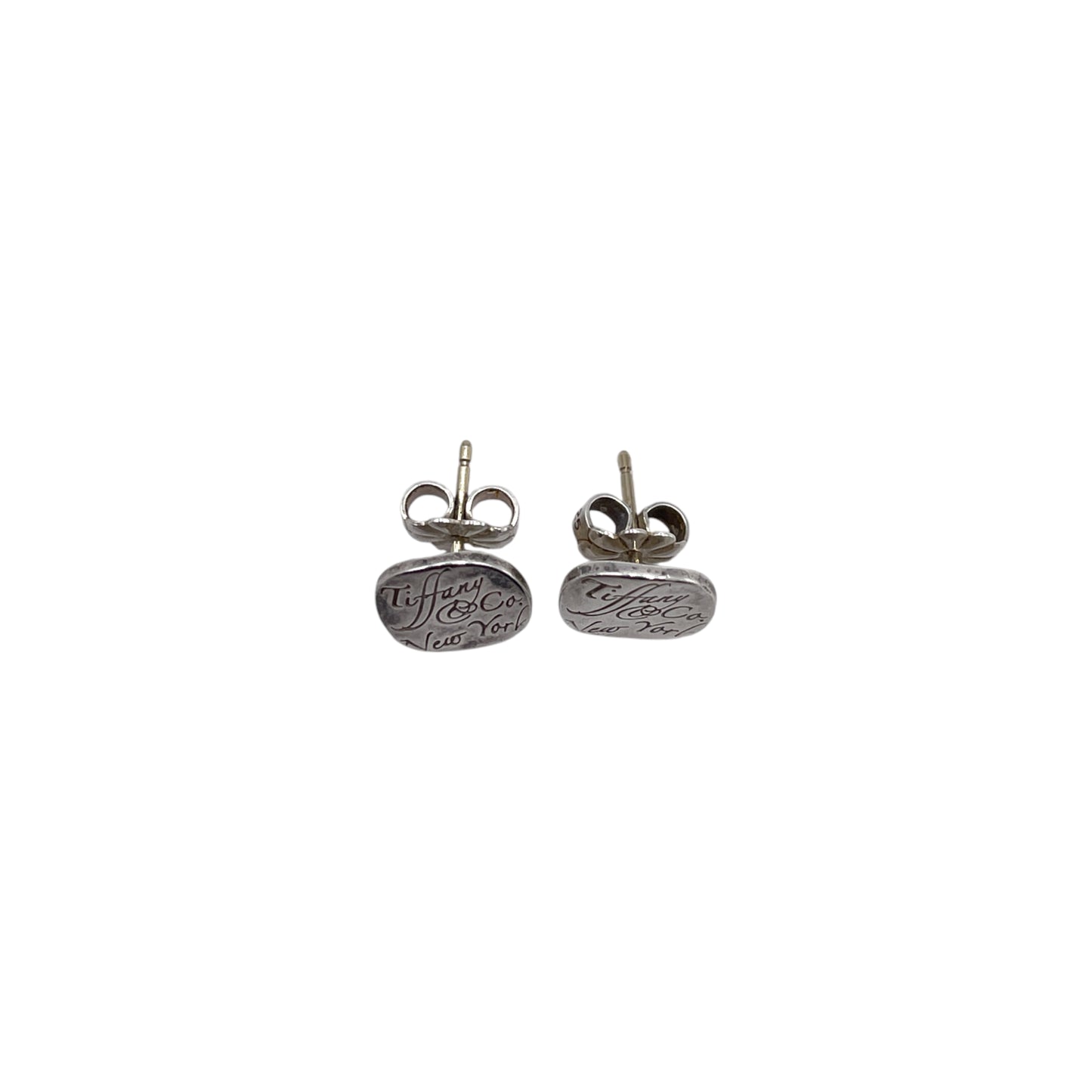 Tiffany & Co. Silver Notes Earrings