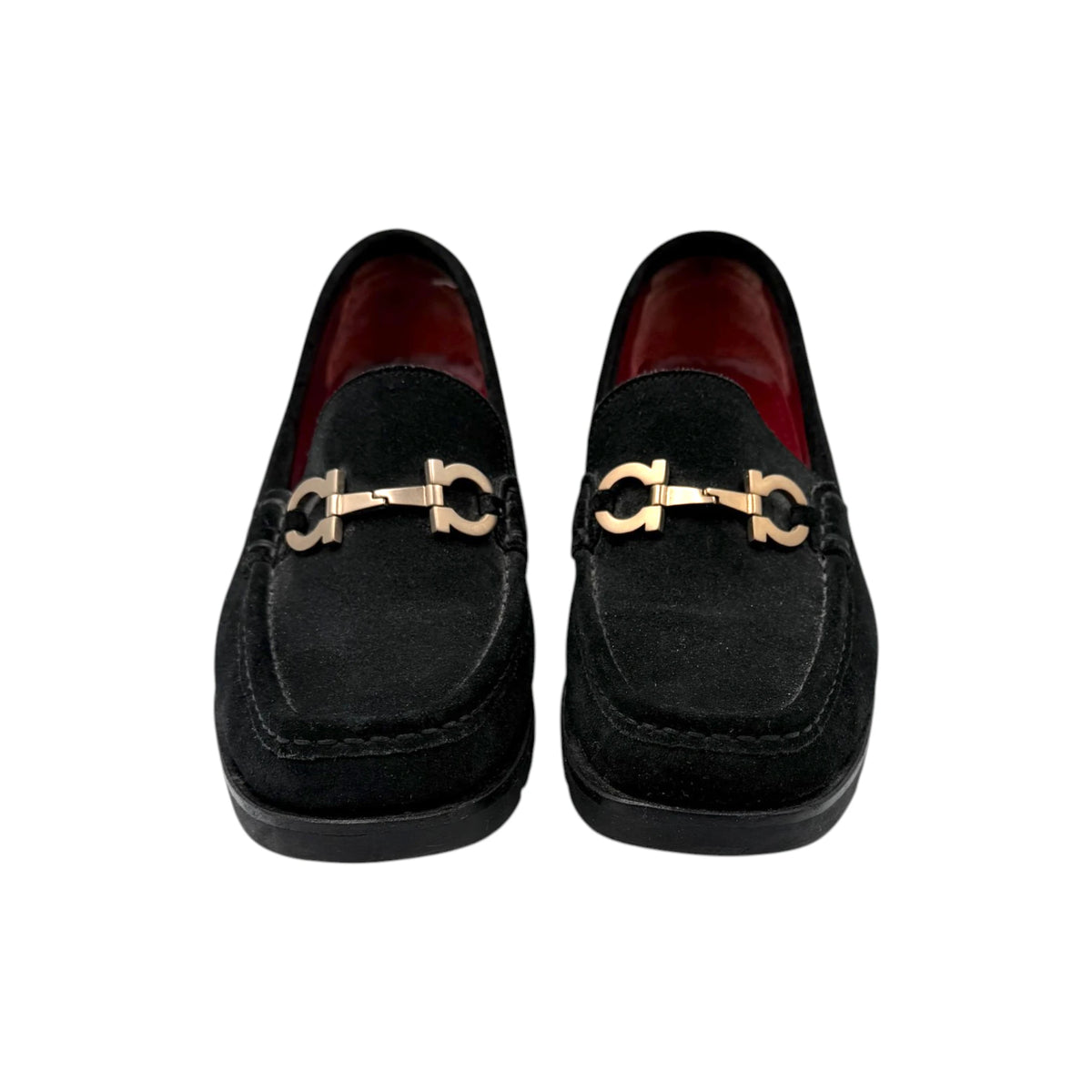 Ferragamo Suede Loafers