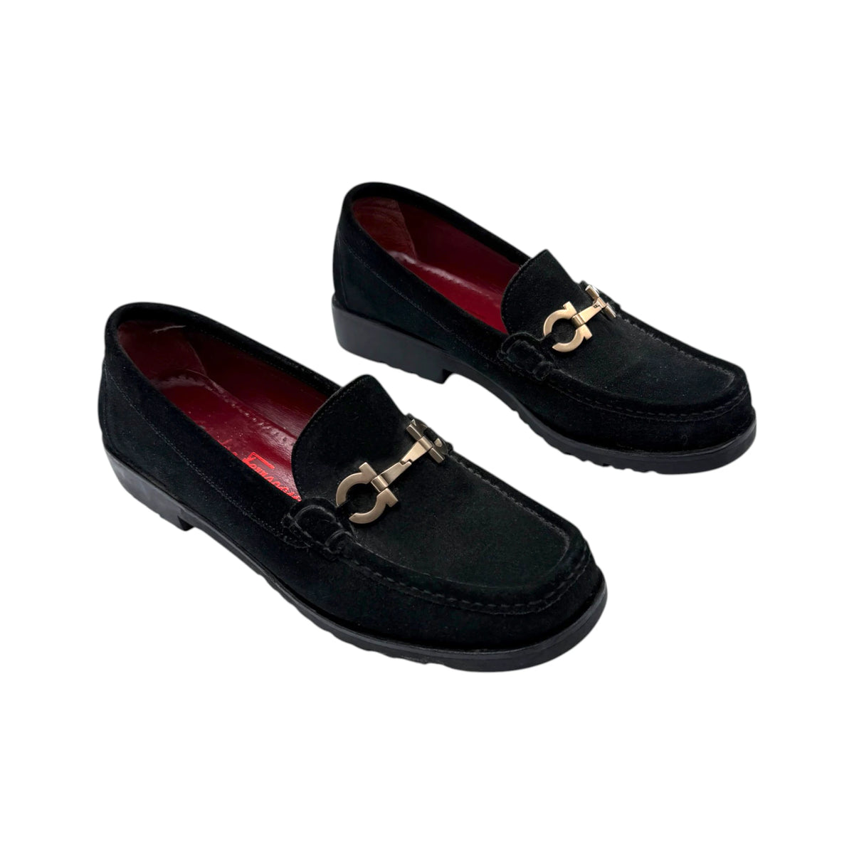 Ferragamo Suede Loafers