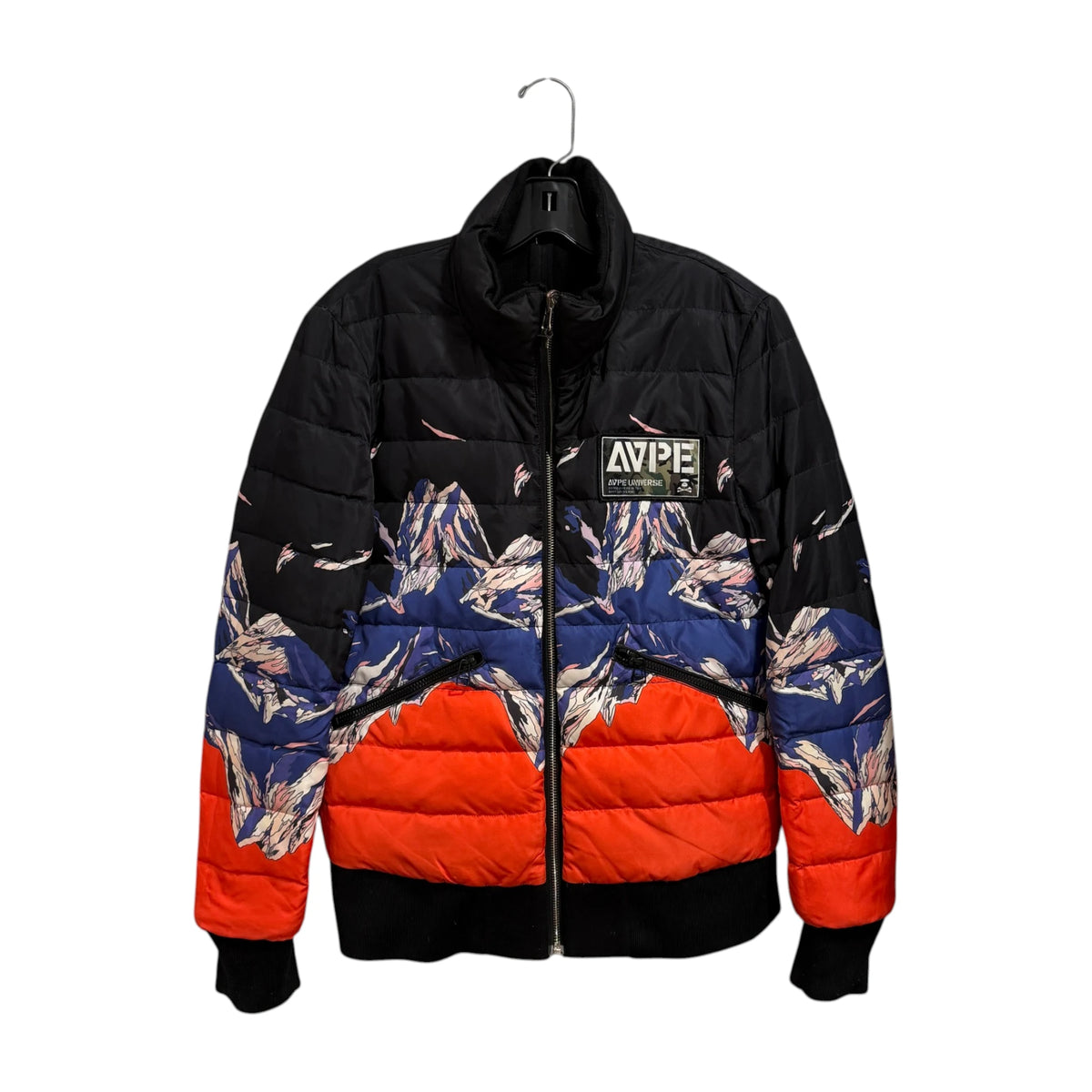 AAPE Universe Reversible Puffer Jacket