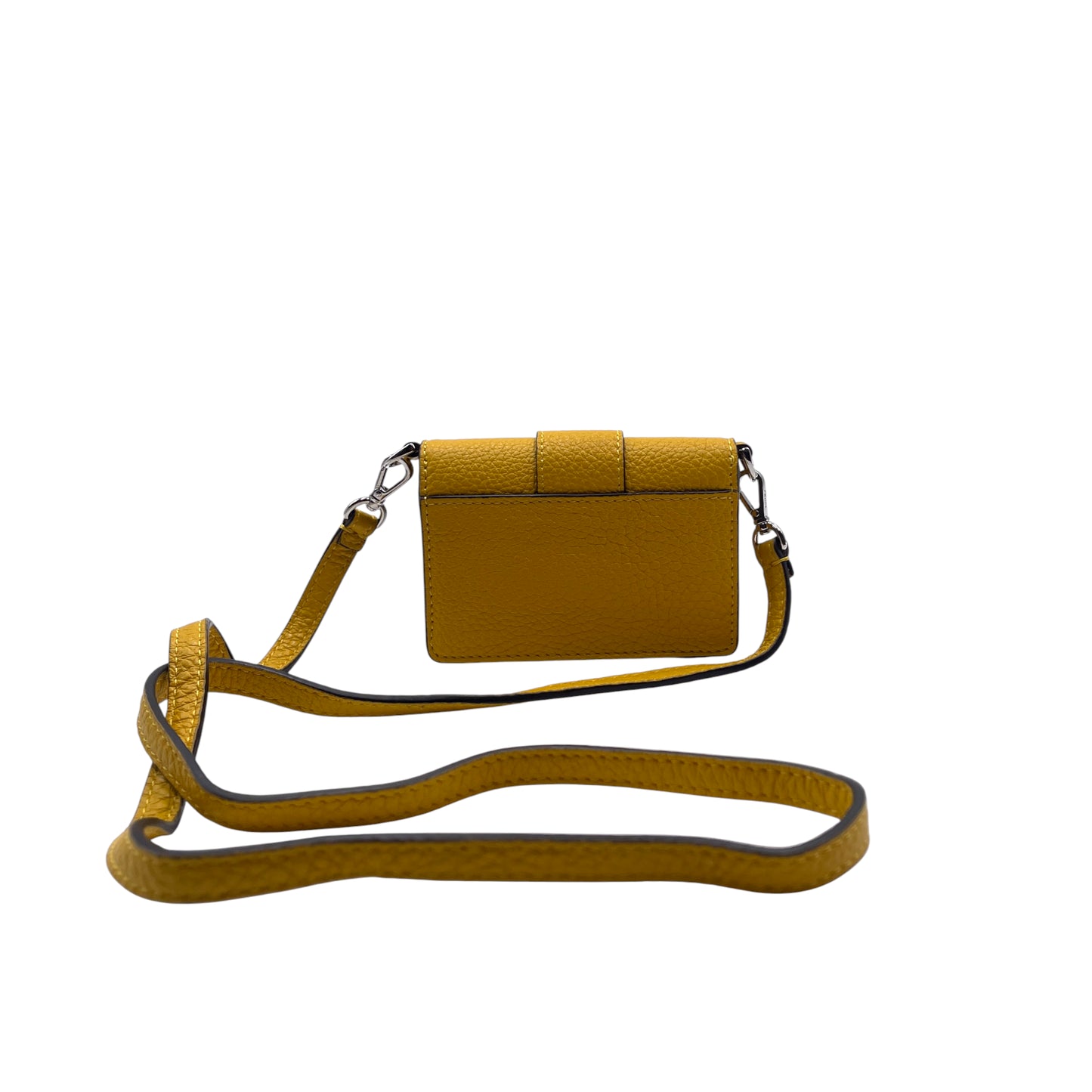 Fendi Micro Baguette Yellow Crossbody