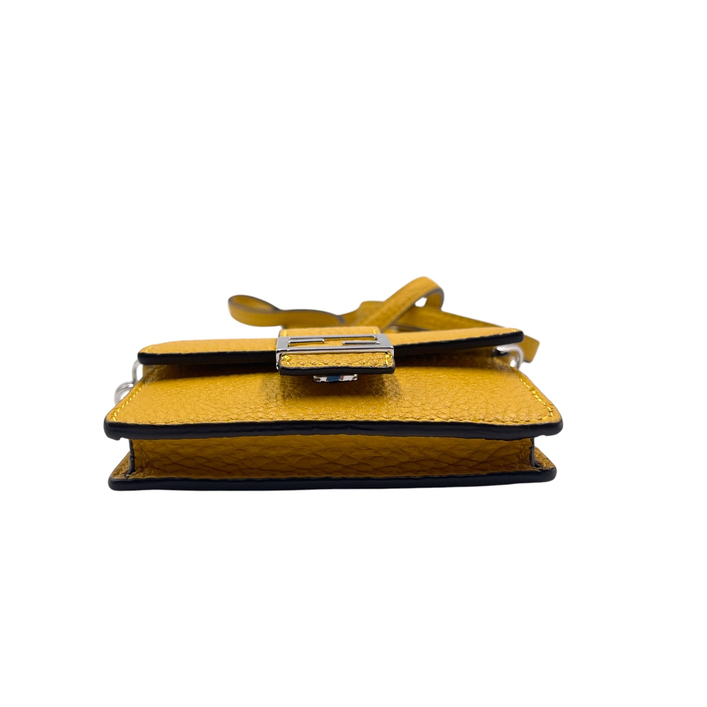 Fendi Micro Baguette Yellow Crossbody