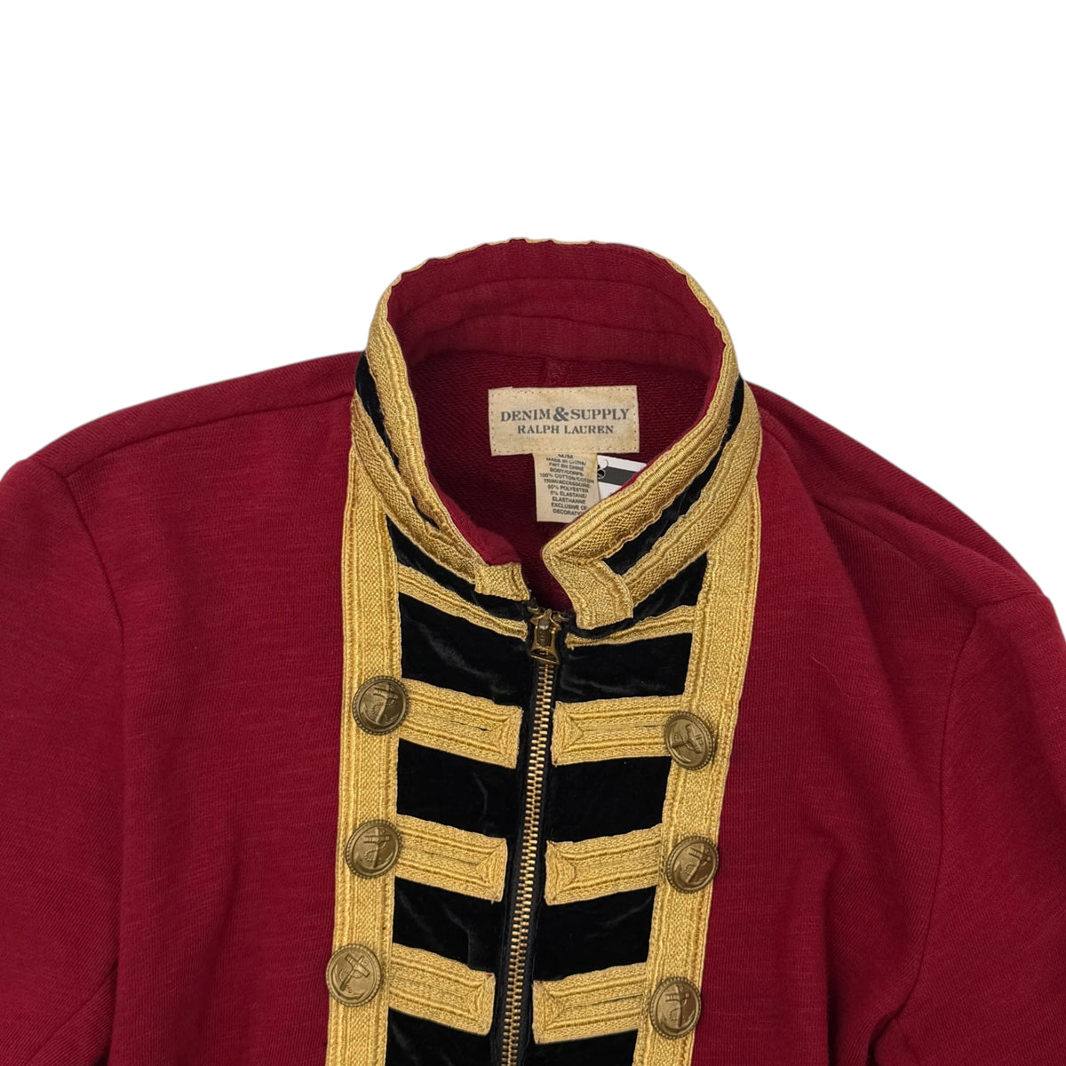 Ralph Lauren Red Military Jkt