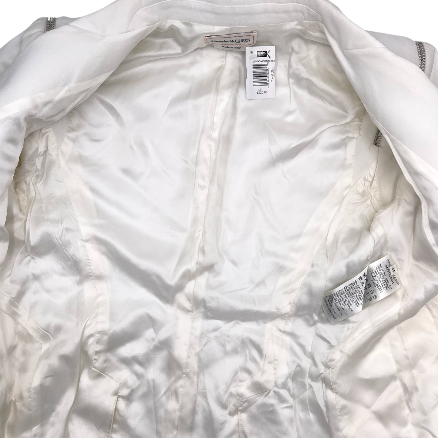 McQueen Zipper Blazer