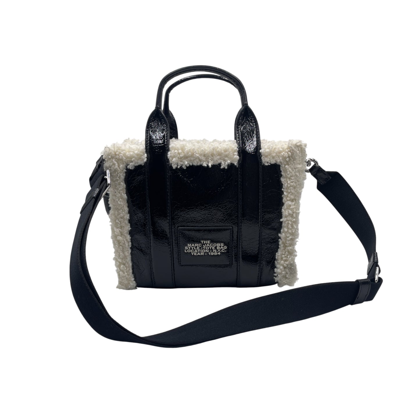 Marc Jacobs The Mini Crinkle Leather Tote Bag