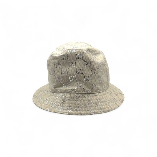 Gucci Metallic Jacquard Bucket Hat M