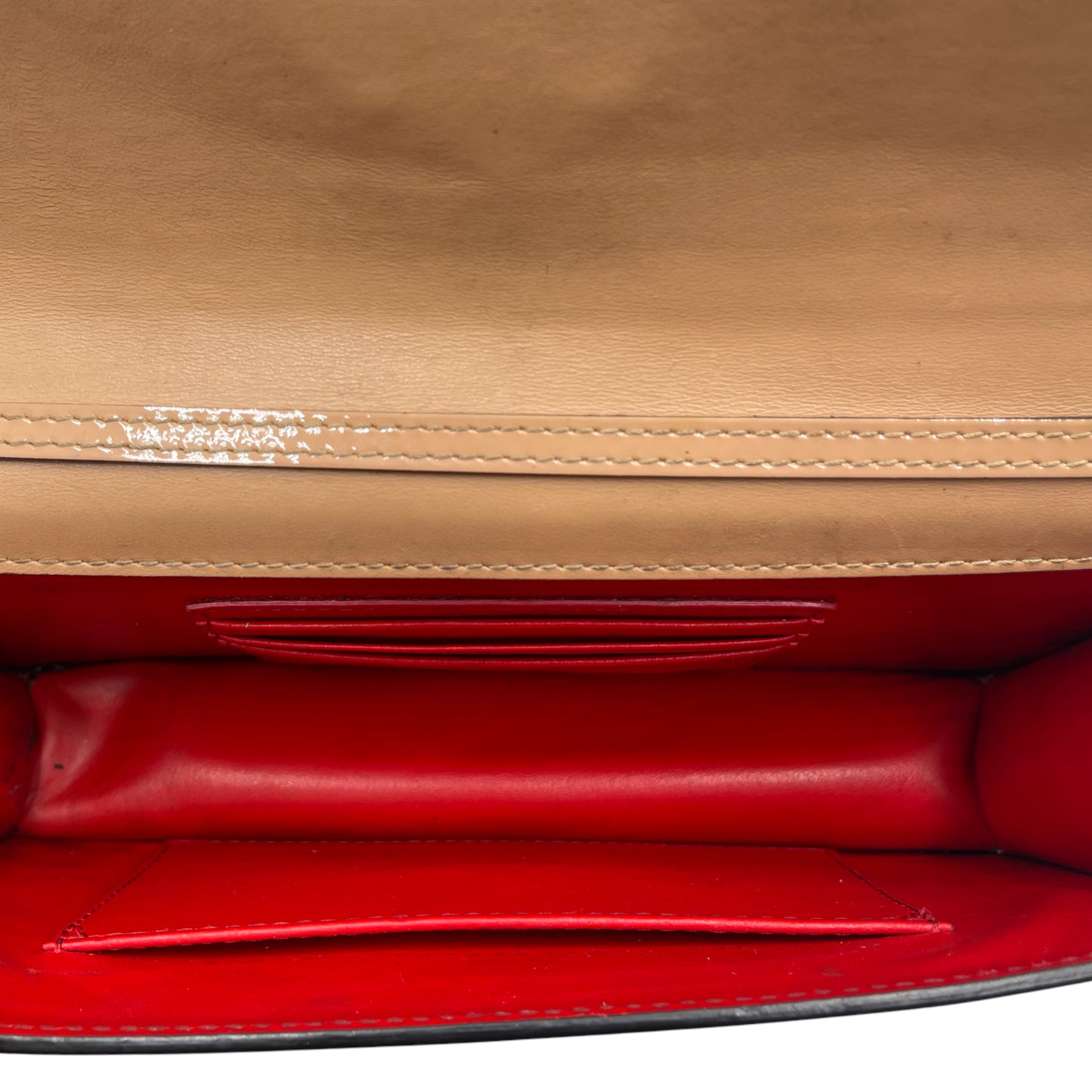 Christian Louboutin Loubi54 Patent Shoulder Bag