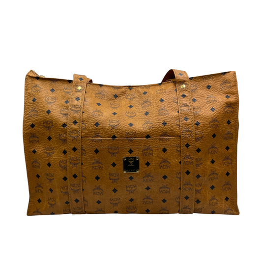 MCM Visetos Large Tote