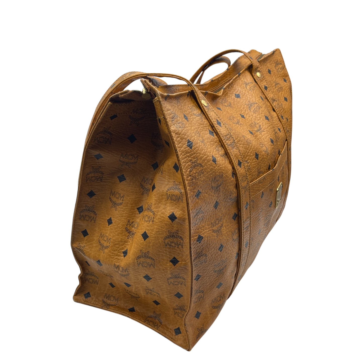 MCM Visetos Large Tote