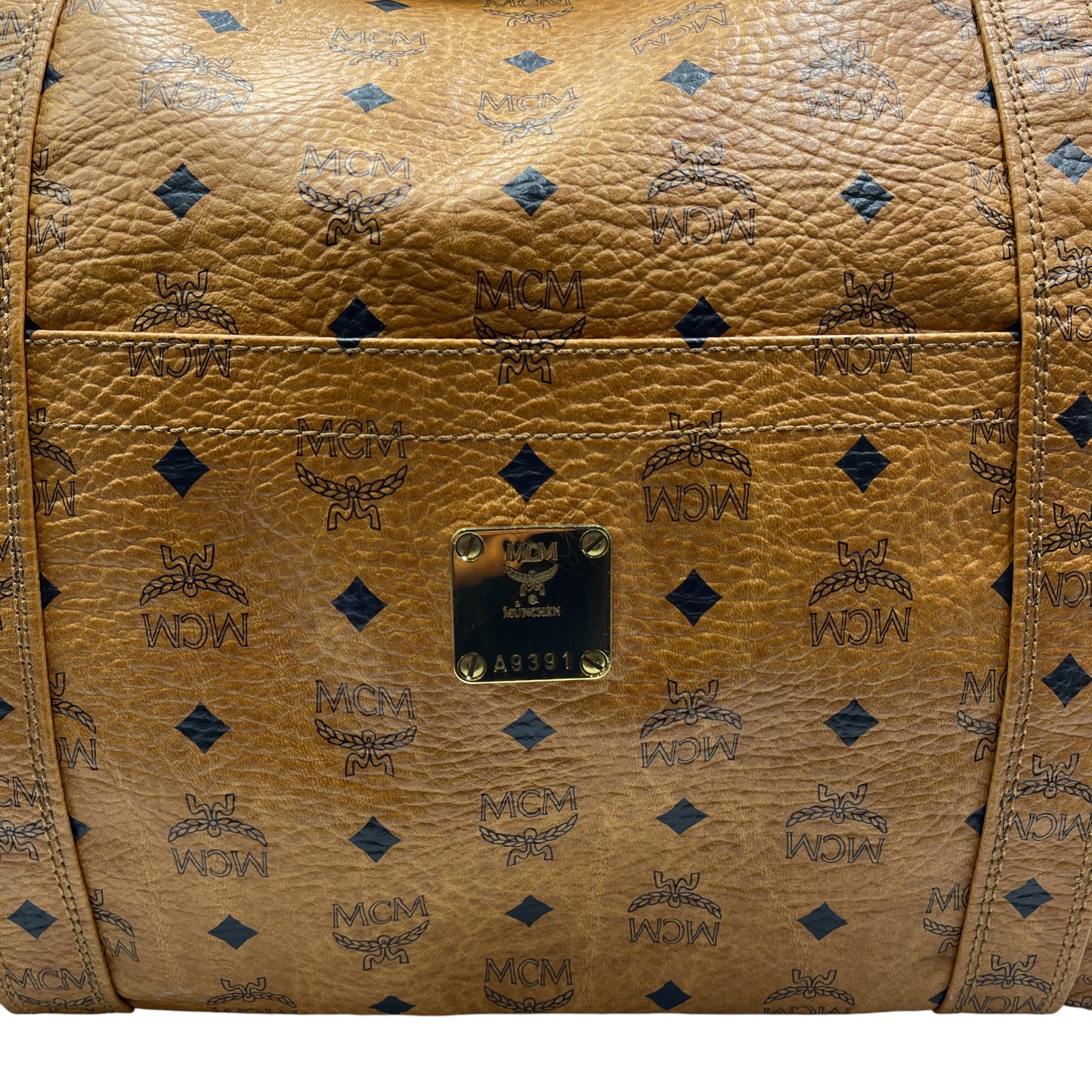 MCM Visetos Large Tote