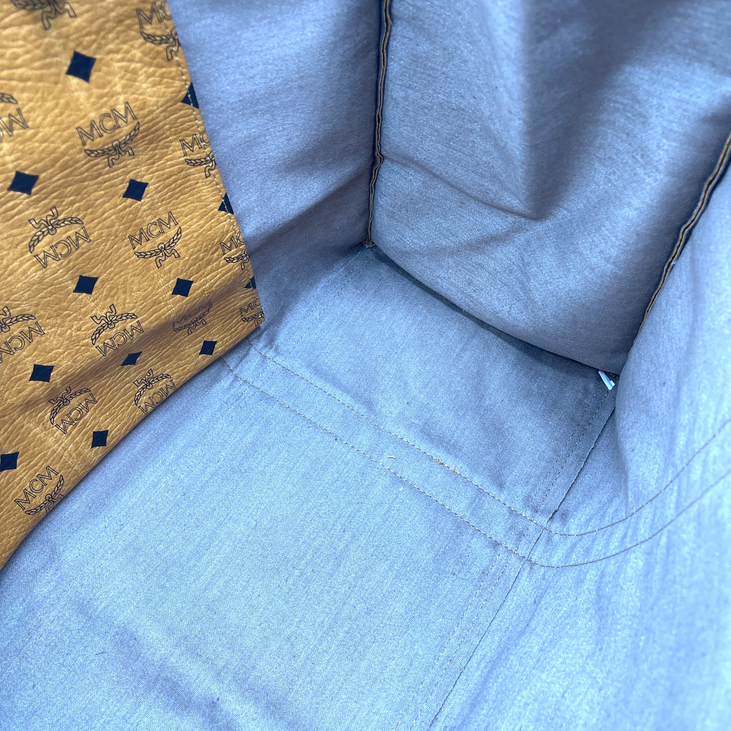 MCM Visetos Large Tote