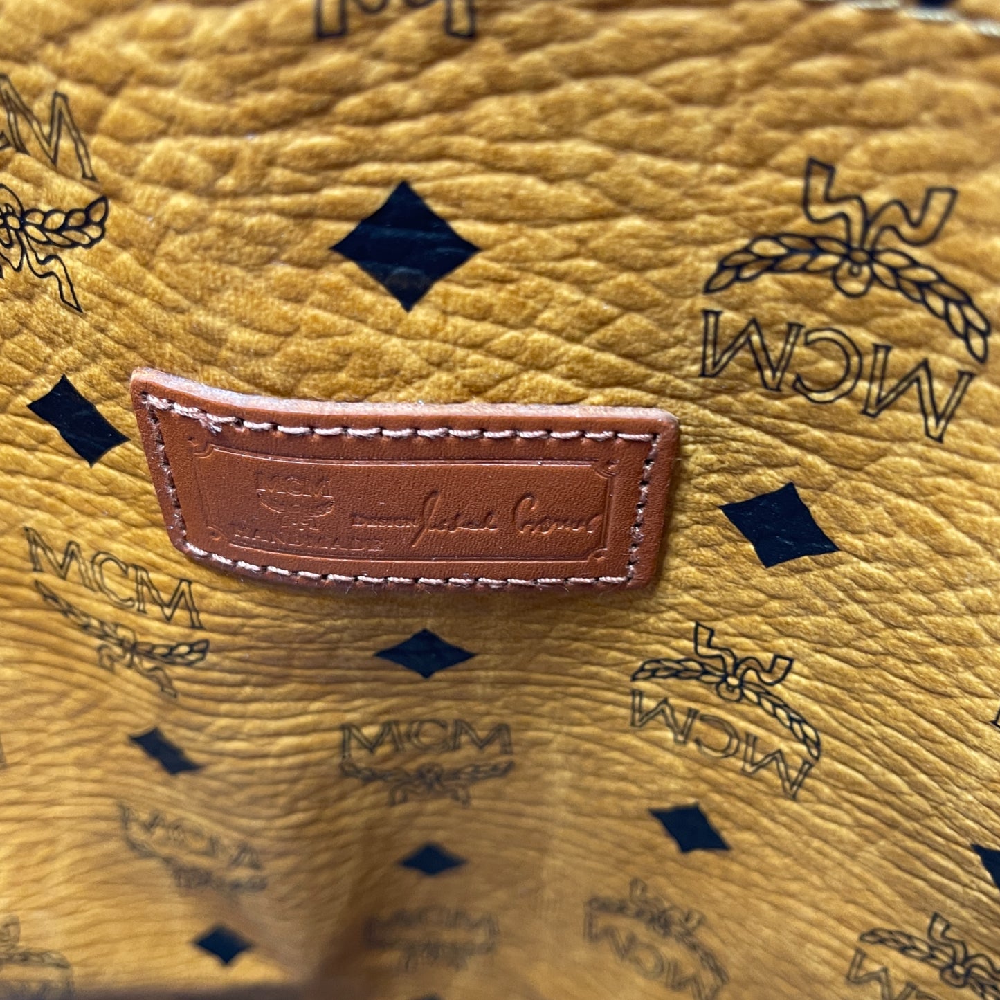 MCM Visetos Large Tote