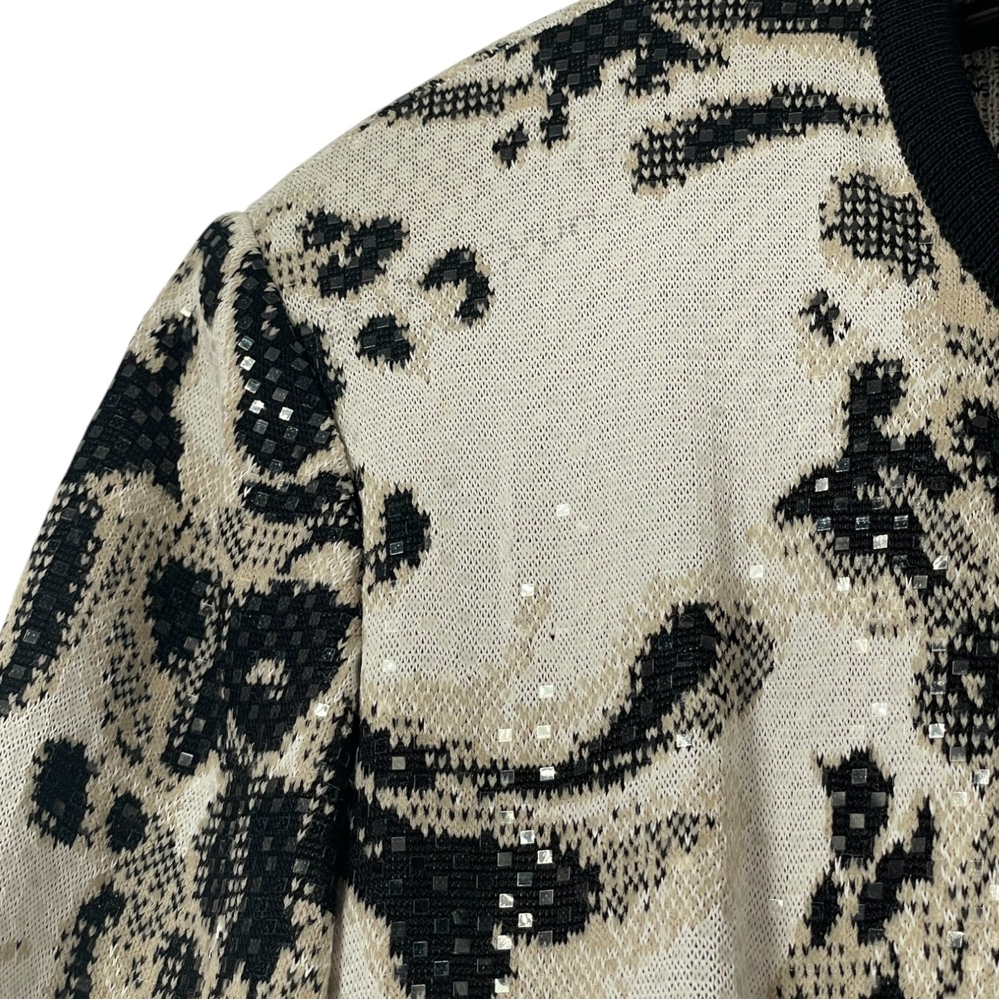 St. John Buttoned Cardigan