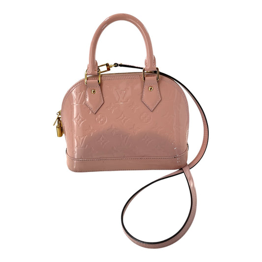 Louis Vuitton Alma BB Monogram Vernis Handbag