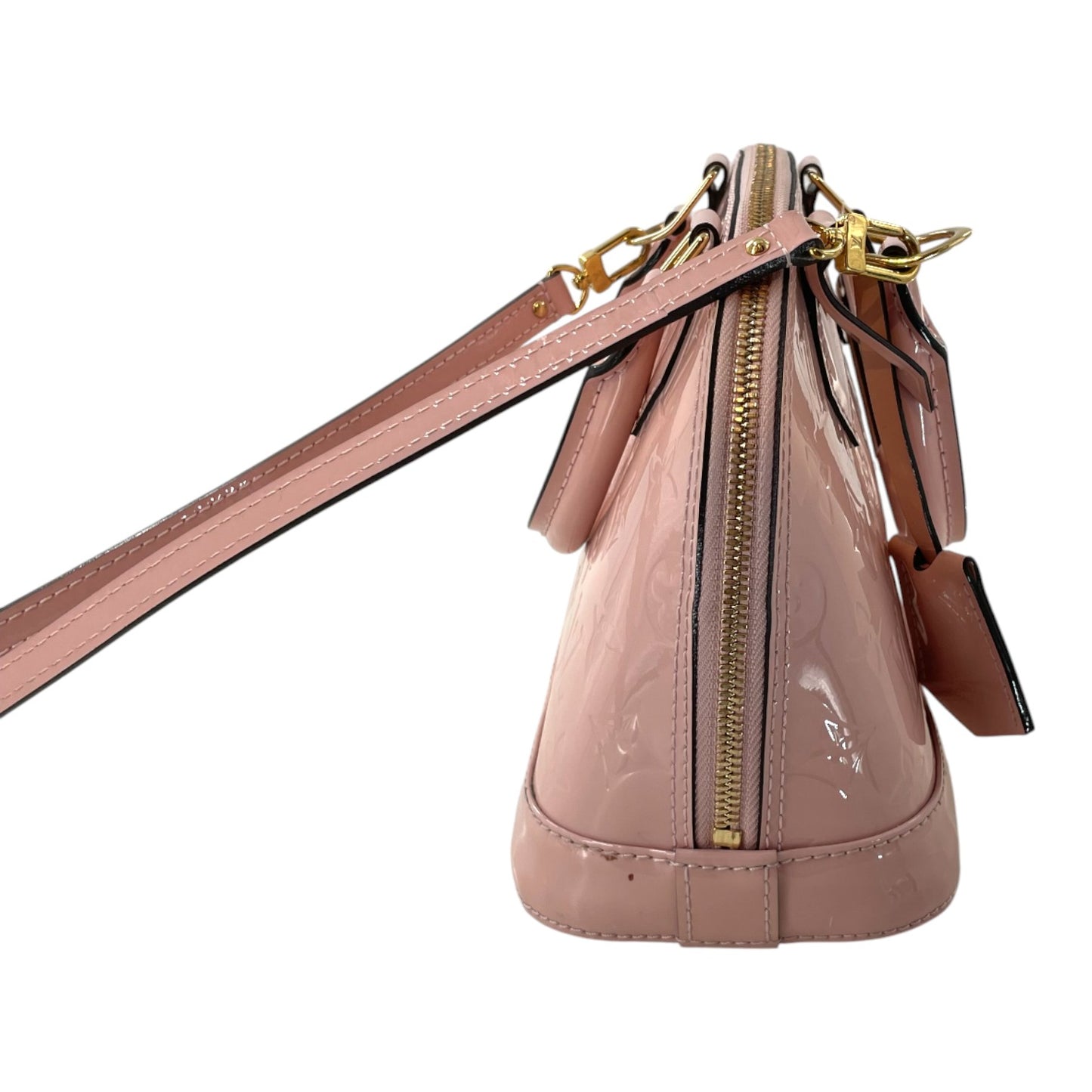 Louis Vuitton Alma BB Monogram Vernis Handbag