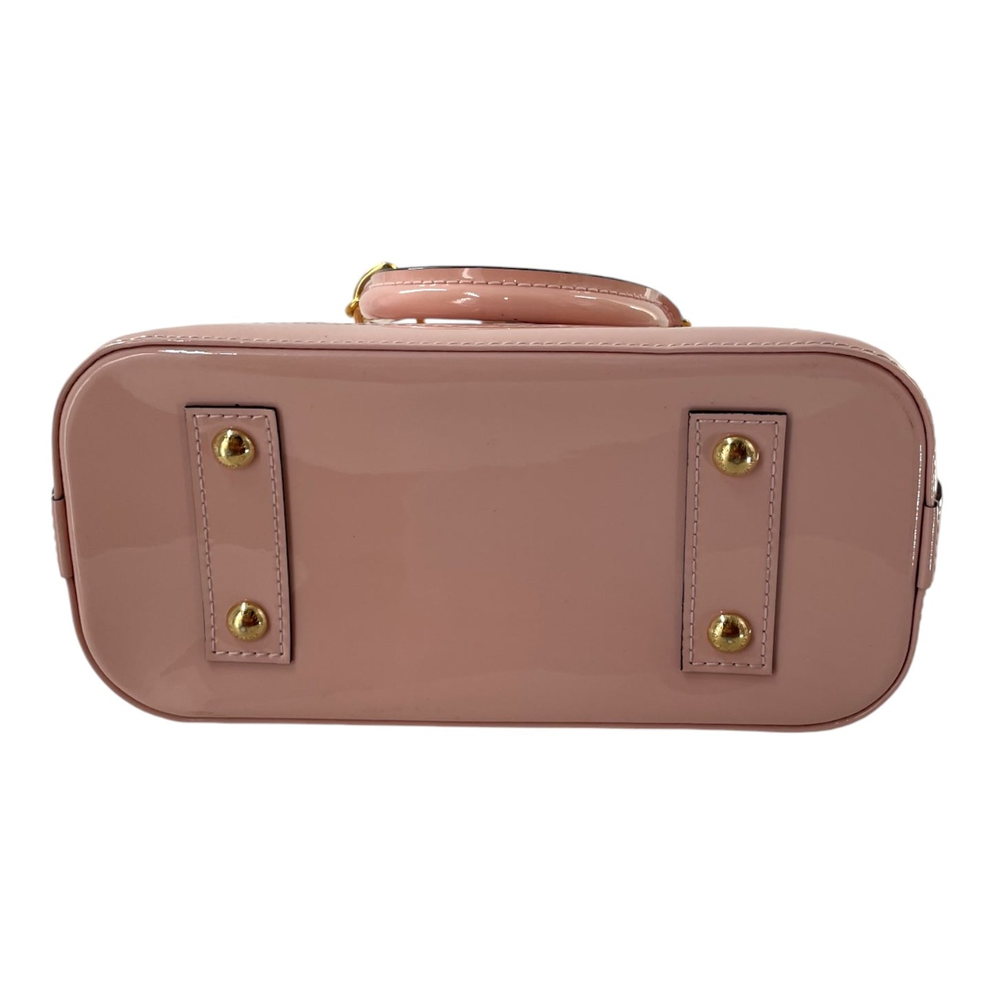 Louis Vuitton Alma BB Monogram Vernis Handbag