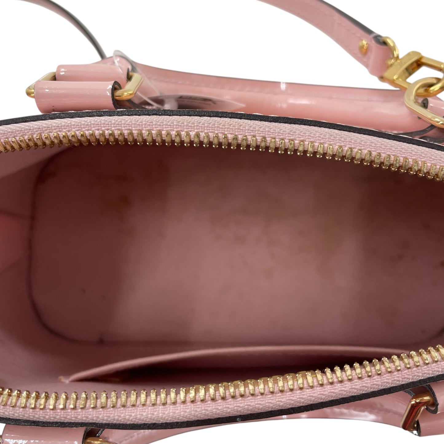 Louis Vuitton Alma BB Monogram Vernis Handbag