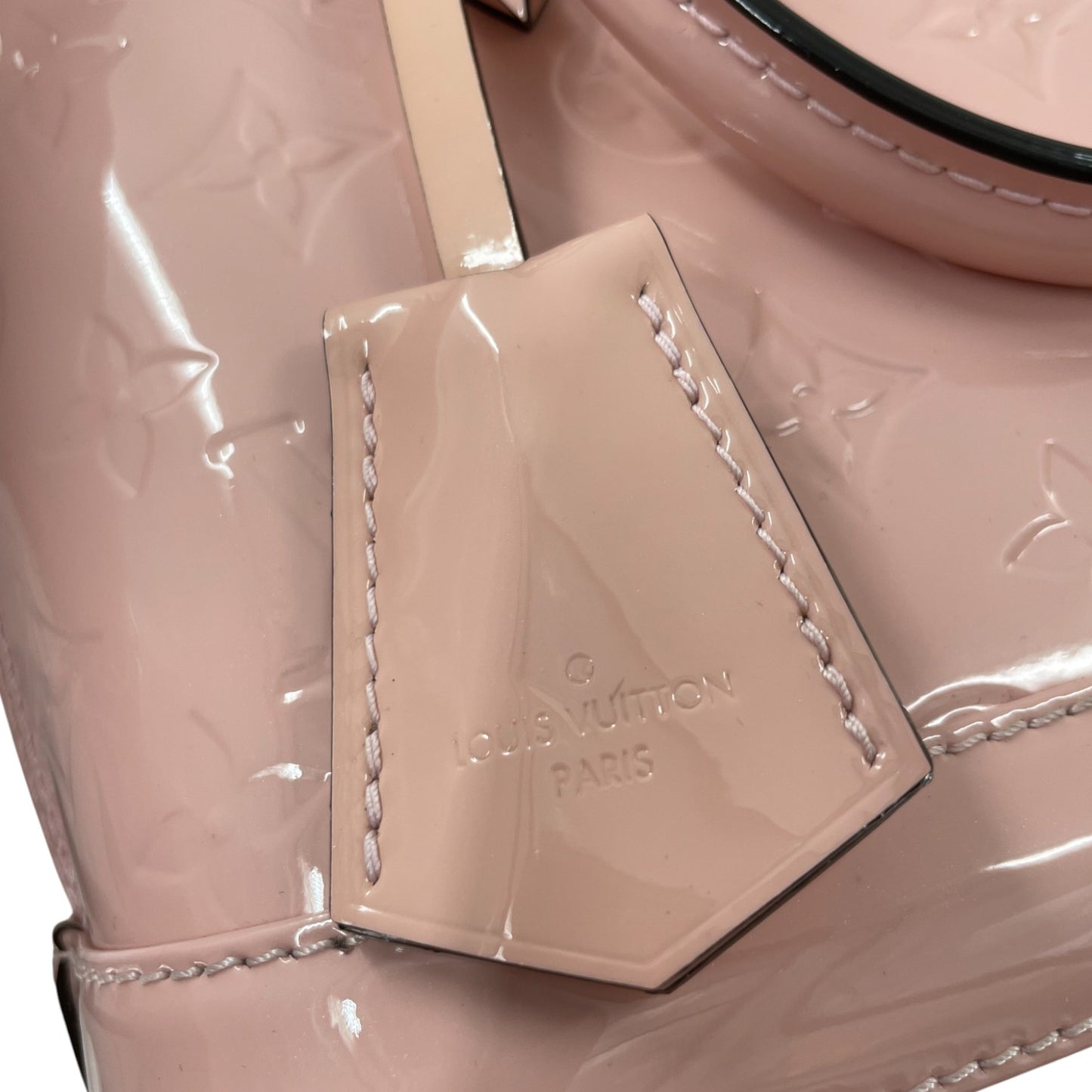 Louis Vuitton Alma BB Monogram Vernis Handbag
