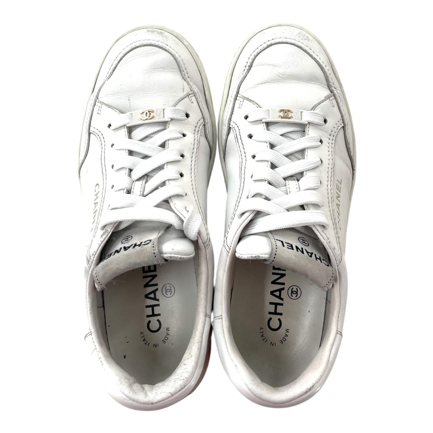 Chanel CC Logo Sneakers