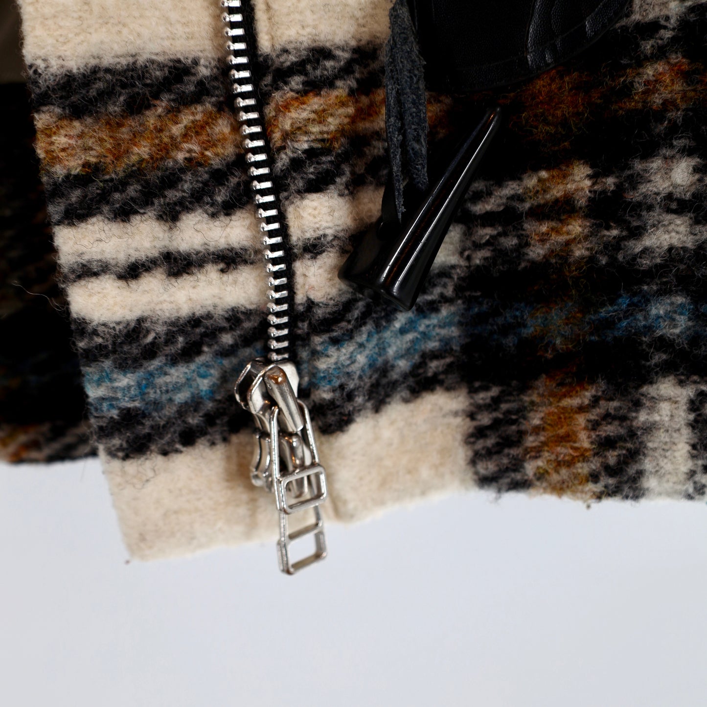Veronica Beard Flannel Print Coat