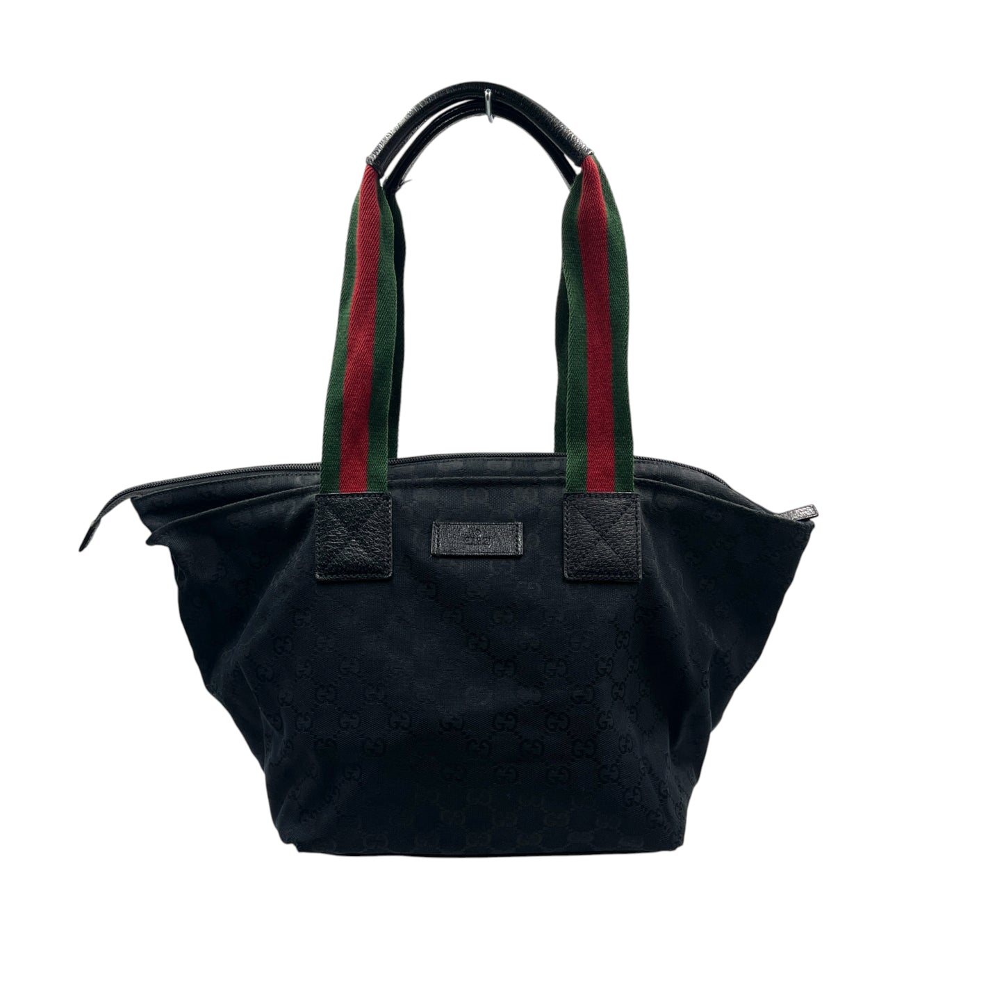 Gucci GG Web Canvas Shoulder Tote