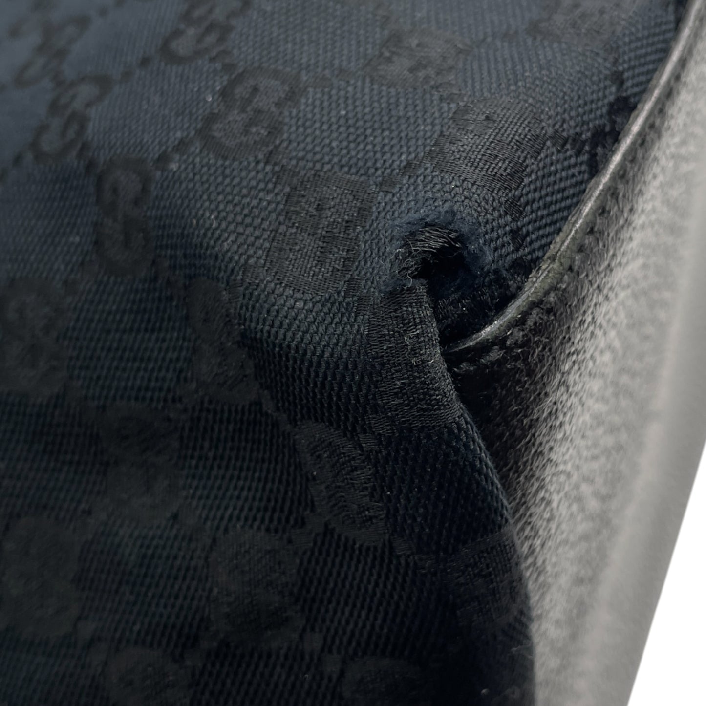 Gucci GG Web Canvas Shoulder Tote