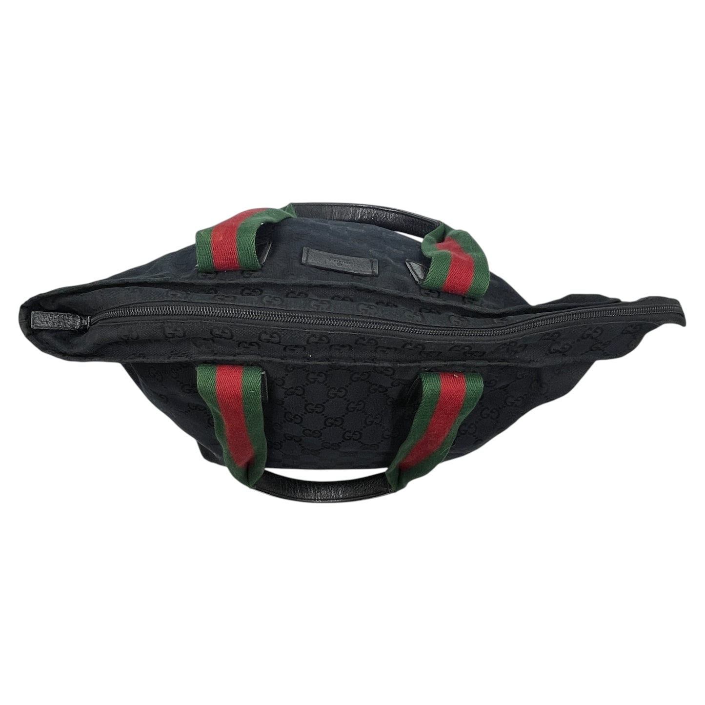 Gucci GG Web Canvas Shoulder Tote